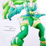 衣装をリニューアルした事でご苦労をおかけしたかと思いますが、見事描いて下さりありがとうございます。凛々しい表情が溜まりませぬ。そして少しばかり見えているぱぬちら眩しいです← ガメラ(From みかんさん)