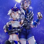 シブで見かけたゆうちゃんさん宅のアベルさんに一目惚れしまして、ほぼ突発的にコラボ絵を描きました。最初は同じ名前・境遇だろうと、「目撃者は消す」という鉄則の下撃ち合いしていた2人だったけれど、共倒れを防ぐべく何だかんだで共同戦線を張る事になった…というシチュエーションです。 アベル&ゆうちゃんさん宅アベル